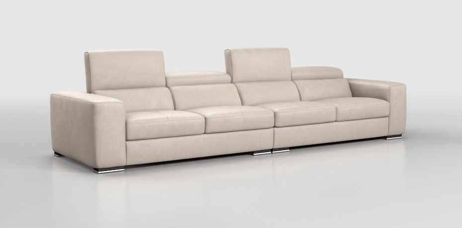 Porotto - Lineares Sofa groß